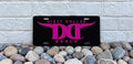 Dirty Dollar License Plate *PINK*