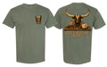 Moss Comfort Colors Dirty Dollar Ranch Tequila Short Sleeve Tee