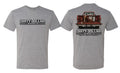 Premium Heather Gray Tri-Blend Dirty Dollar Ranch Rip Short Sleeve Tee